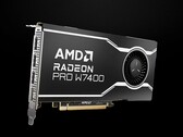 The AMD Radeon Pro W7400 consumes just 55 watts of power (Image source: AMD)