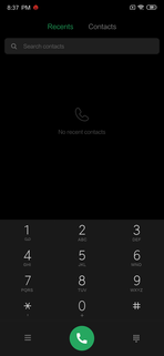 MIUI dialler