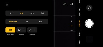 Camera UI: Photo mode