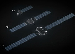 An illustration of the Starlink V3 hardware.