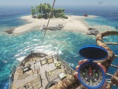 An image showing an island in Stranded Deep.