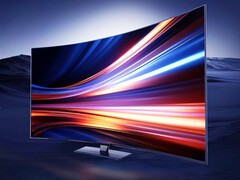 TCL has unveiled new display products, including a 65-inch 8K 120Hz IJP OLED Curved Monitor. (Image source: TCL)