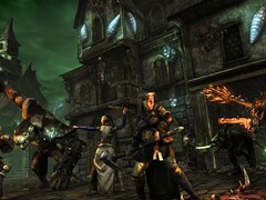 An image showing characters in Mordheim: City of the Damned, on sale on Steam.
