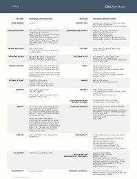 Dell XPS 14: Specifications