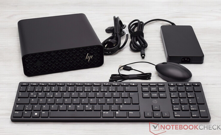 Scope of delivery of the HP Z2 Mini G9