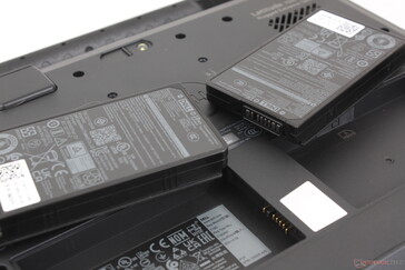 Removable 18 Wh battery packs
