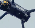 An alleged image of the Air 3S' underside. (Image source @Quadro_News)