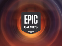 The Epic Games Store is only giving away one game this week, logo pictured. (Image source: Epic Games Store)