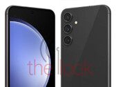 The Galaxy S23 FE in its black finish. (Image source: The Tech Outlook)