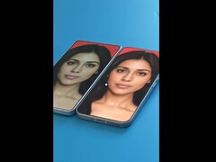 Galaxy S26 Ultra (left) vs iQOO 16 (right).