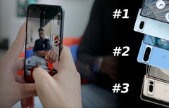 Google's Pixel smarpthones took home all three podium finishes in the overall 2024 blind smartphone camera test thanks to superb, consistent performance. (Image source: MKBHD on YouTube)