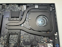 One fan with two heatpipes.