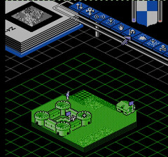 An NES port of Populous (pictured) was recently discovered by the organization Games That Weren't. (Image source: Games That Weren't)