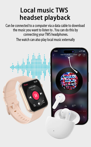 Local music playback is supported. (Image source: Rollme)