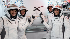 The new Extravehicular Activity (EVA) spacesuit (image: SpaceX)