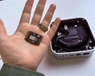 Removable SSDs have finally returned with the latest Mac mini. (Image source: Quinn Nelson)