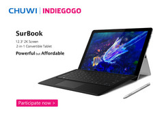 Chuwi SurBook 2-in-1 now on Indiegogo for $299 USD Chuwi SurBook 2-in-1 now on Indiegogo for $299 USD