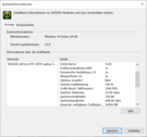 Nvidia System Info