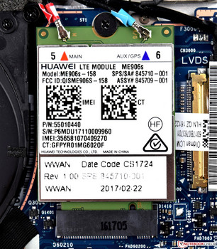 The LTE module comes from Huawei