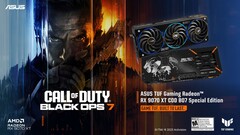 Asus TUF Gaming unveils Call of Duty Black Ops 7 Edition AMD Radeon RX 9070 XT (Image Source: Asus Pressroom)