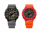From left to right, the Casio G-Shock GA-B2100DF-1A, and the GA-B2100DF-4A. (Image source: Casioblog)