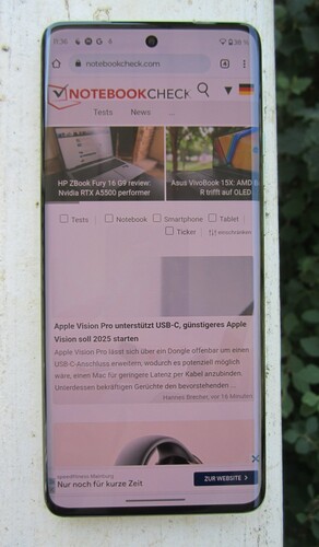 Test du Motorola Edge 40 : un poids plume avec un étui en cuir végétalien -  Notebookcheck.fr