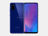 A Galaxy M51 render. (Source: Pigtou/OnLeaks)