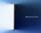 Promotional image for the Galaxy S25 Edge showing slim side profile. (Image source: Samsung)