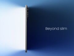 Promotional image for the Galaxy S25 Edge showing slim side profile. (Image source: Samsung)