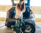 The Gotrax F1 2.0 e-bike features a foldable design (Image source: Gotrax)