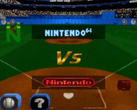 A screengrab showing Ken Griffey Jr's Winning Run's secret Nintendo 64 team