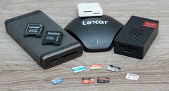 SD card collection from our major microSD Express review for the Switch 2 launch