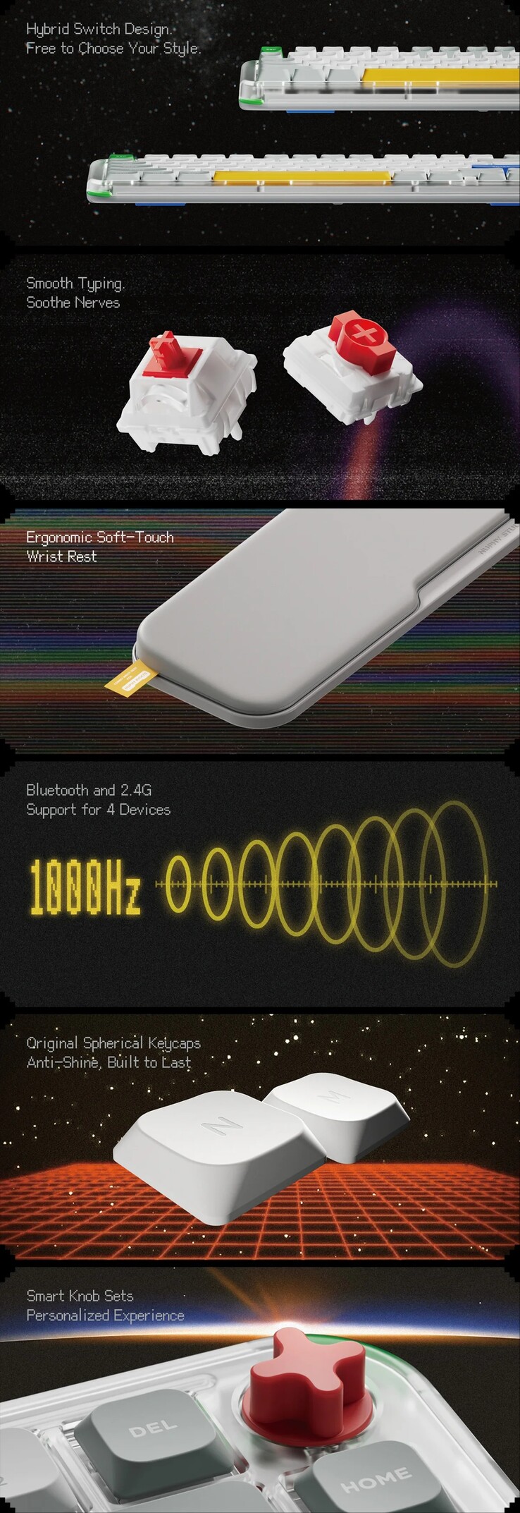 This is all the information NuPhy has so far released about the Kick75. (Image source: NuPhy)
