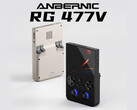 The Anbernic RG477V in its two launch colours. (Image source: Anbernic - edited)
