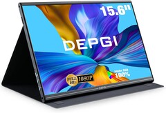 DEPGI 15.6-inch QLED portable monitor with FreeSync and 95% DCI-P3 colors is down to only $140 USD right now (Source: Amazon)