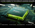 Nvidia G-Sync will now run directly on MediaTek display scalers without need for a dedicated module. (Image Source: Nvidia)