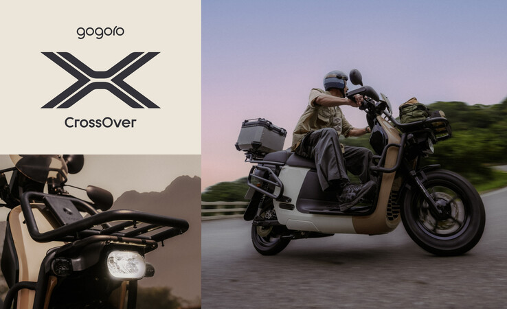 The Gogoro CrossOver has ample cargo room and an accessory catalogue to bolster its capabililties further. (Image source: Gogoro - edited)