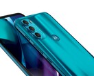 Motorola will sell the Moto G71 in Arctic Blue, Iron Black and Neptune Green. (Image source: Motorola)