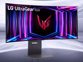 The UltraGear OLED 34GS95QE is one of several curved gaming monitors that LG will sell throughout 2024. (Image source: LG)