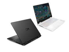 The new HP Omen 16 in its two launch colour options. (Image source: HP)