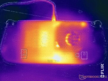 Surface temperatures Cyberpunk 2077 (rear)
