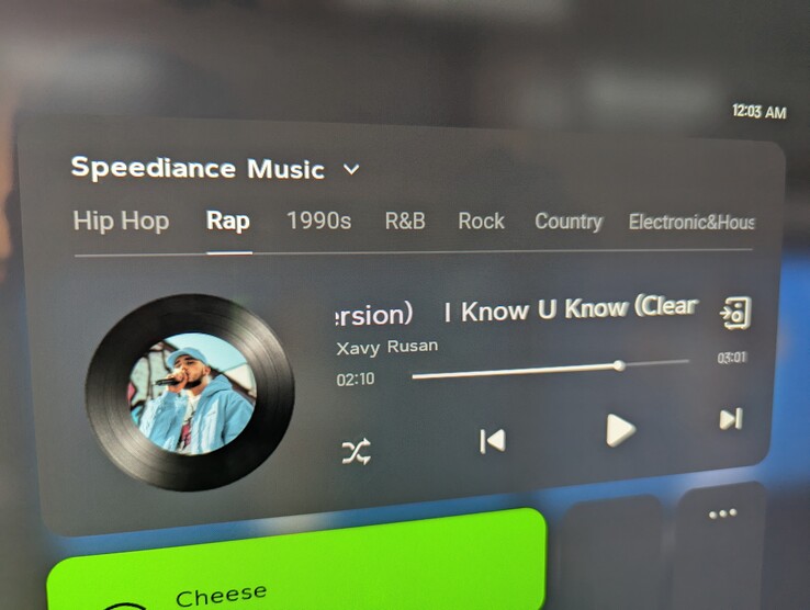 Music controls 