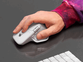 The Logitech Mx master 4 in pale gray colorway (Image source: Logitech)