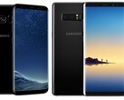 The Samsung Galaxy S8 and Note 8 will not receive an update to Android 10. (Image source: WhistleOut/edited)