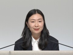 Sony CFO Lin Tao during the latest earnings call.