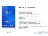 Sony Xperia Z4 Tablet Ultra rumored to arrive in 2015