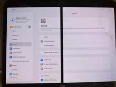 Surface Duo 2 running iOS 26.