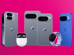 T-Mobile&#039;s Google Pixel 10 series of phones. (Image source: T-Mobile)