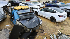 Tesla junkyard