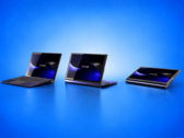 Vaio T Kachi-iro Special Edition shown in three positions with its multi-flip design